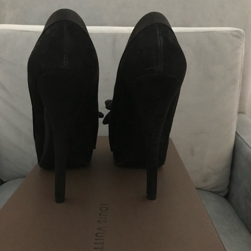 Louis Vuitton 37 black pumps shoes - Picture 6 of 6